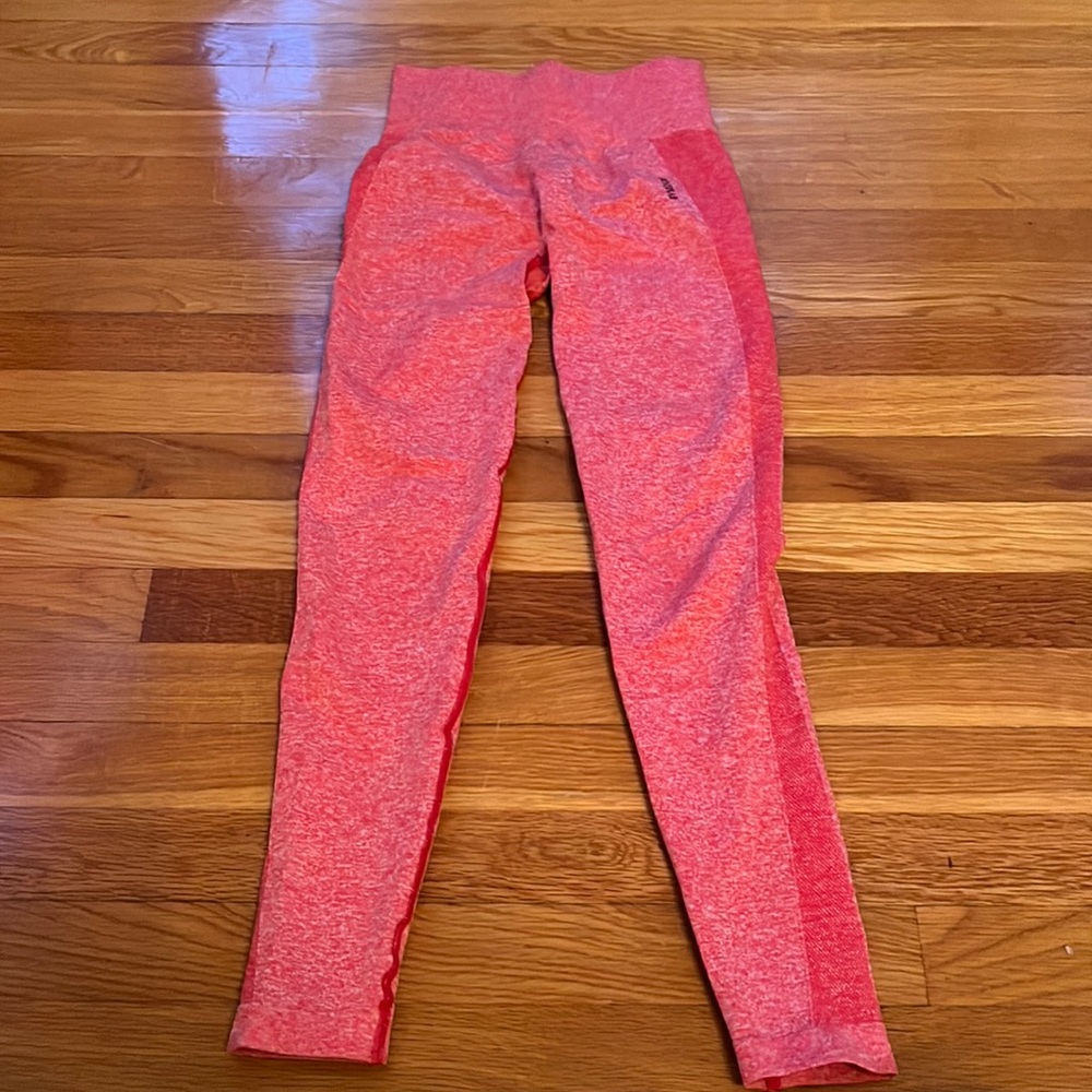Red Gymshark Leggings